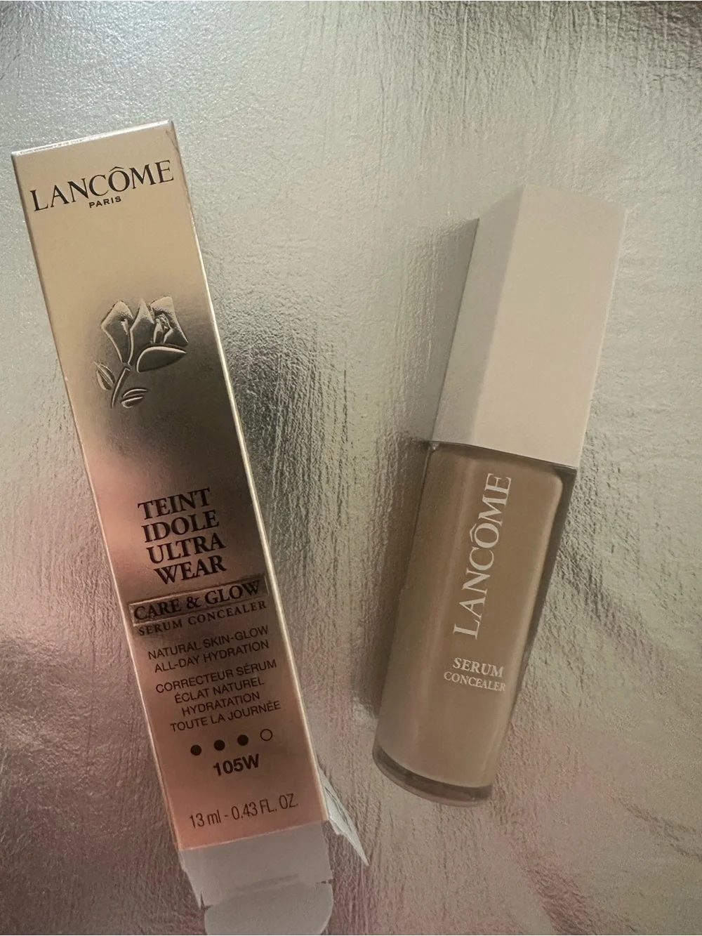 Lancome Teint Idole Ultra Wear Serum Concealer - 105W (Warm Beige)